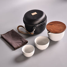 Load image into Gallery viewer, TANGPIN ceramic teapots gaiwan teacups chinese teaware portable travel tea sets with travel bag